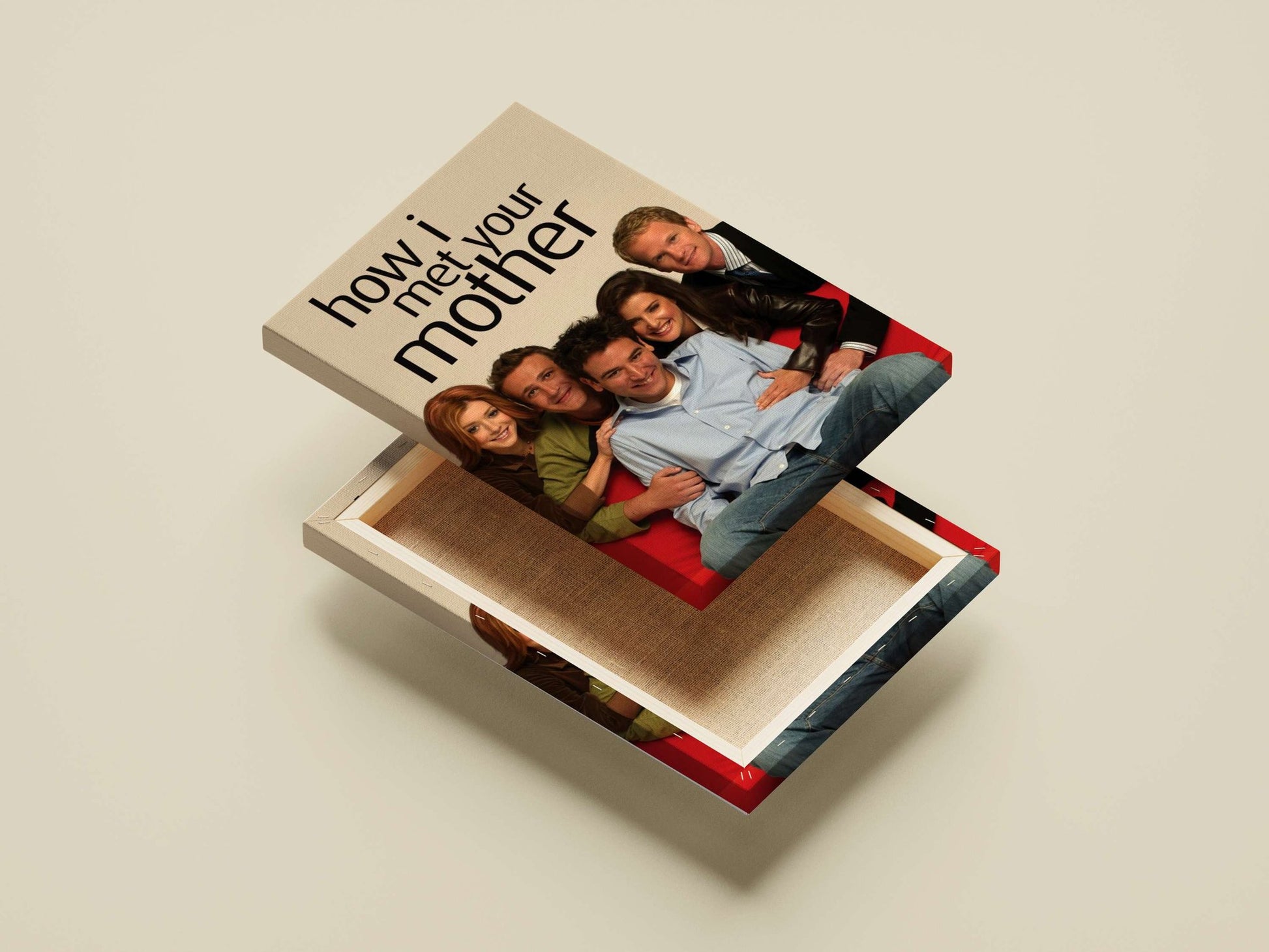 The TV series "How I Met Your Mother" Main Subject: The TV series "How I Met Your Mother" Canvas wall art — Series wall art