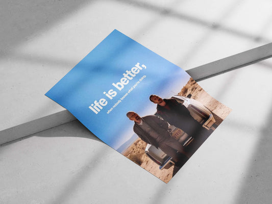 Walter White And Jesse Pinkman 2018 Modern Cinematic Poster – Desert Landscape Wall Art