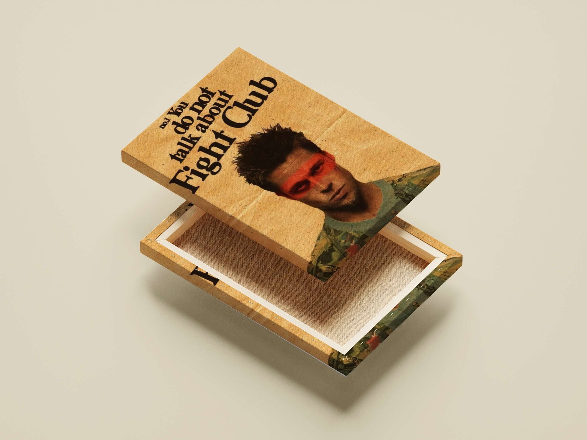 Fight Club Tyler Durden - Raging Male Icon Poster