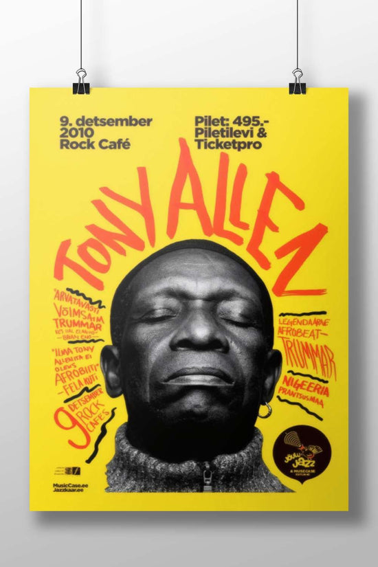 Tony Allen - Soulful Grooves Poster