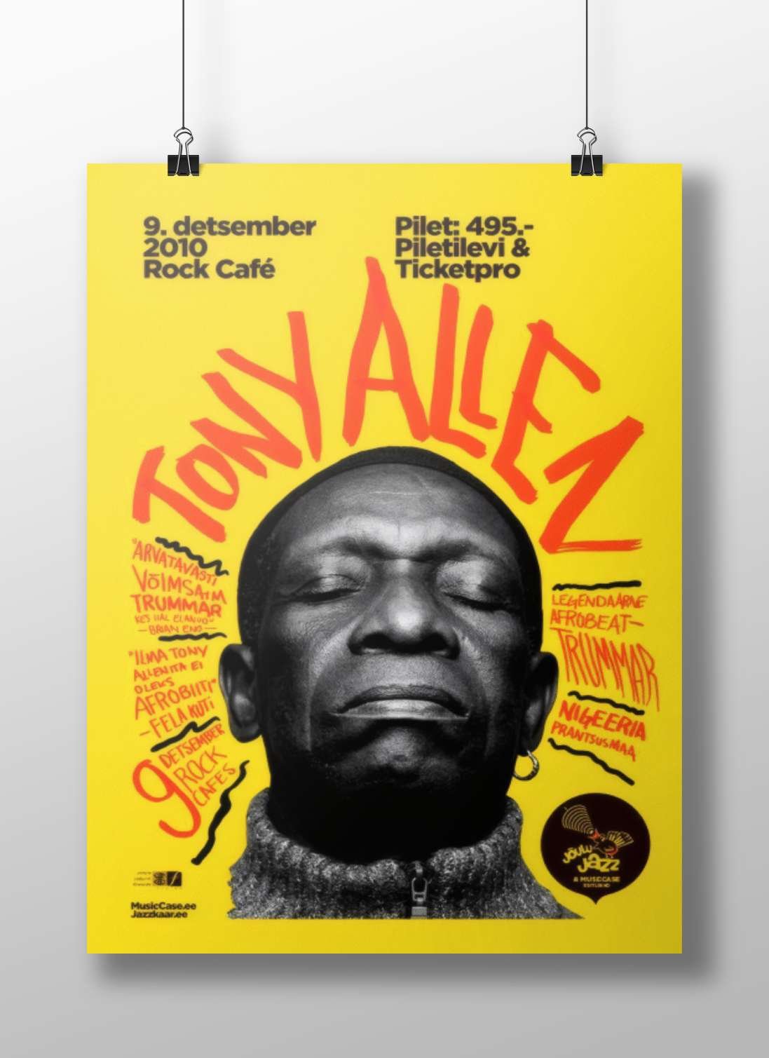 Tony Allen - Soulful Grooves Poster