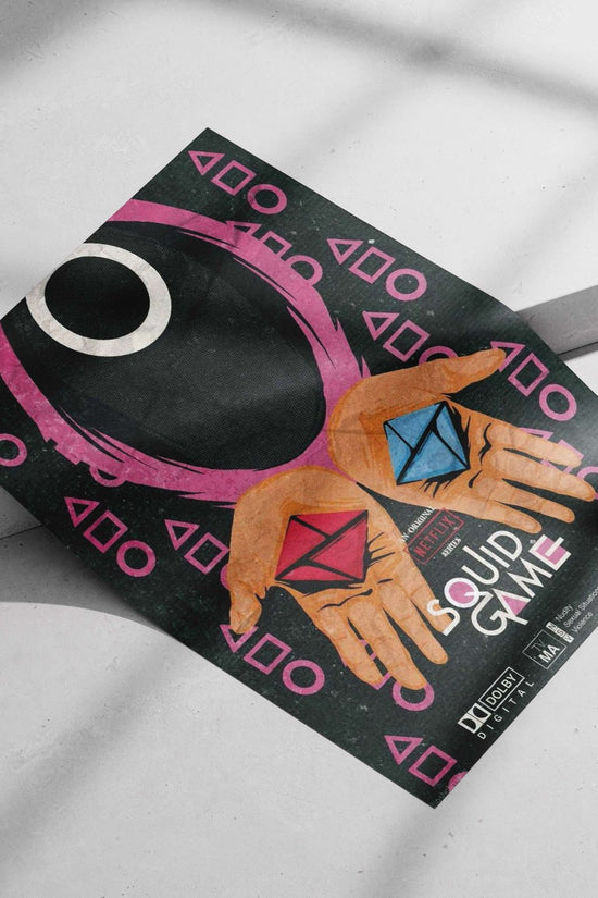 Netflix series Squid Game Main Subject: Netflix series Squid Game Matte poster print — Series wall art India | PosterBoizz