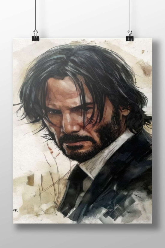 John Wick (from the John Wick franchise) John Wick - Iconic Assassin Poster