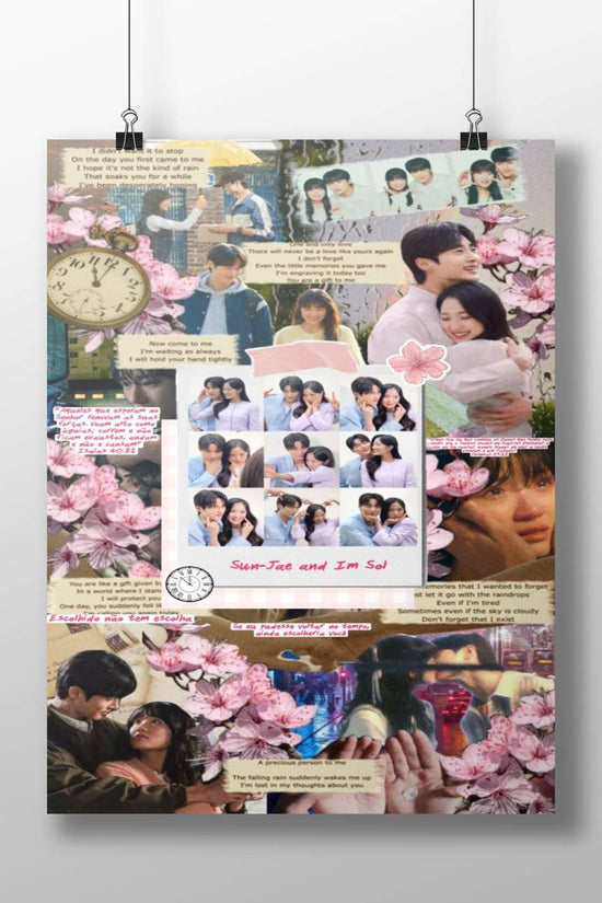 Sun-Jae and Im Sol (K-drama characters from "A Love Story") Main Subject: Sun-Jae and Im Sol (K-drama characters from "A