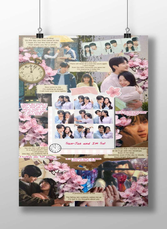 Sun-Jae and Im Sol (K-drama characters from "A Love Story") Main Subject: Sun-Jae and Im Sol (K-drama characters from "A