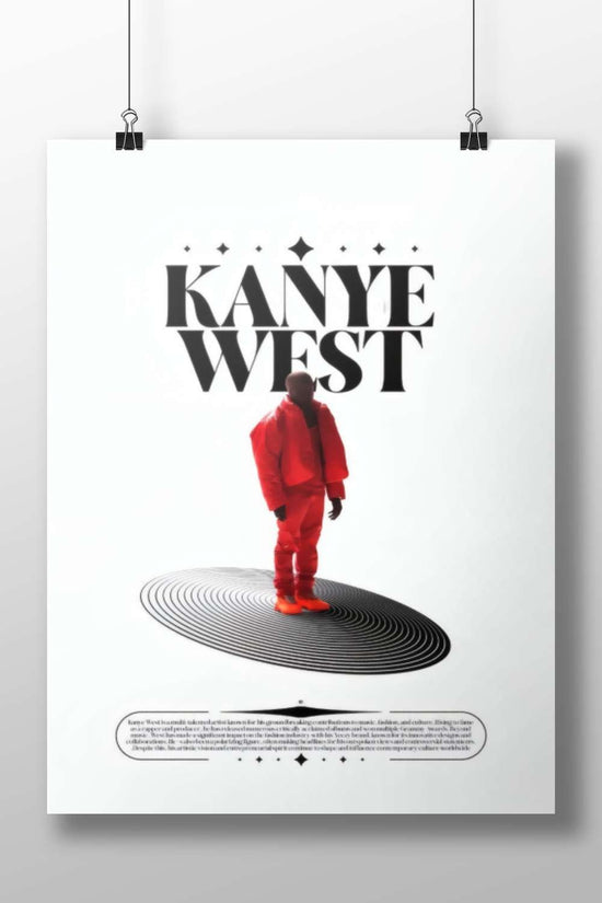 Kanye West - Visionary Pop Art Poster