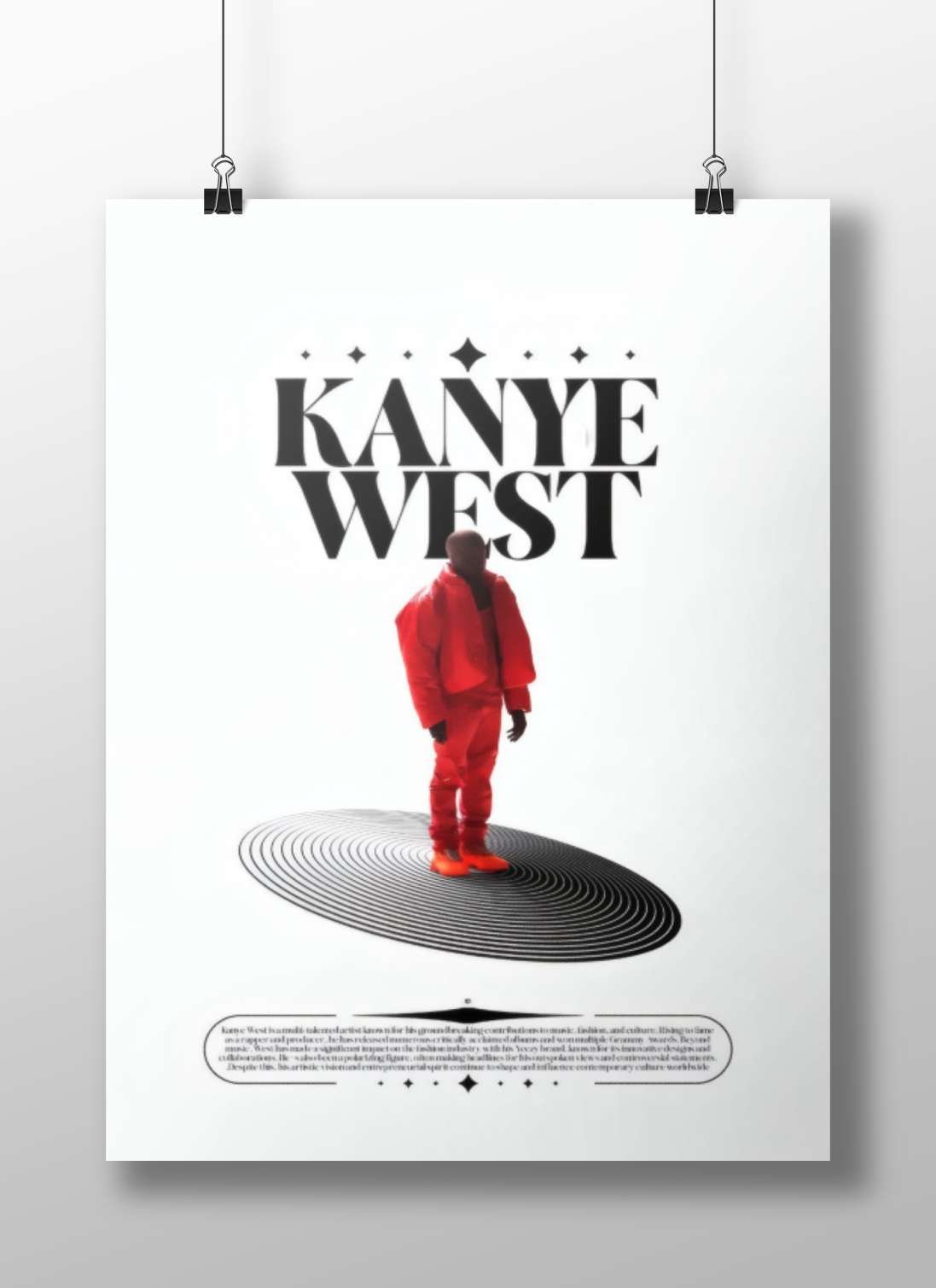 Kanye West - Visionary Pop Art Poster