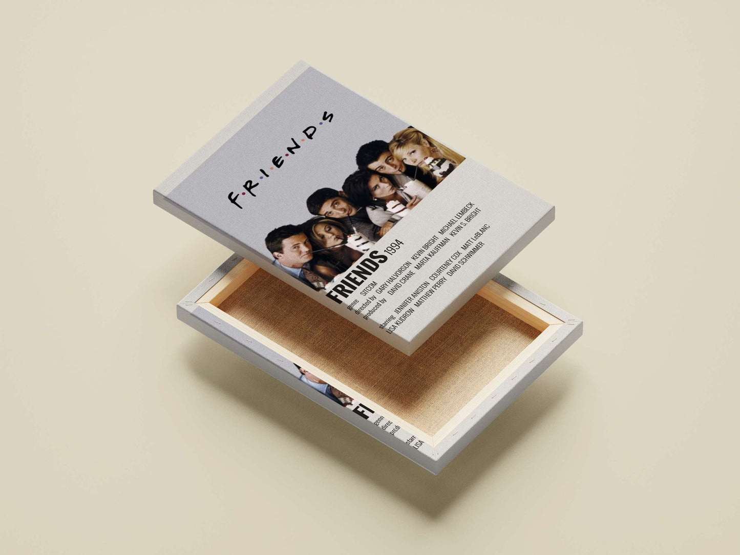 Friends (TV series) Main Subject: Friends (TV series) Canvas wall art — Series wall art India | PosterBoizz