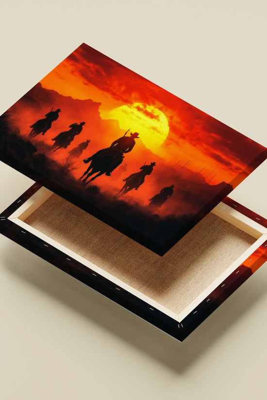Cowboys Main Subject: Cowboys Canvas wall art — Bollywood wall art India | PosterBoizz