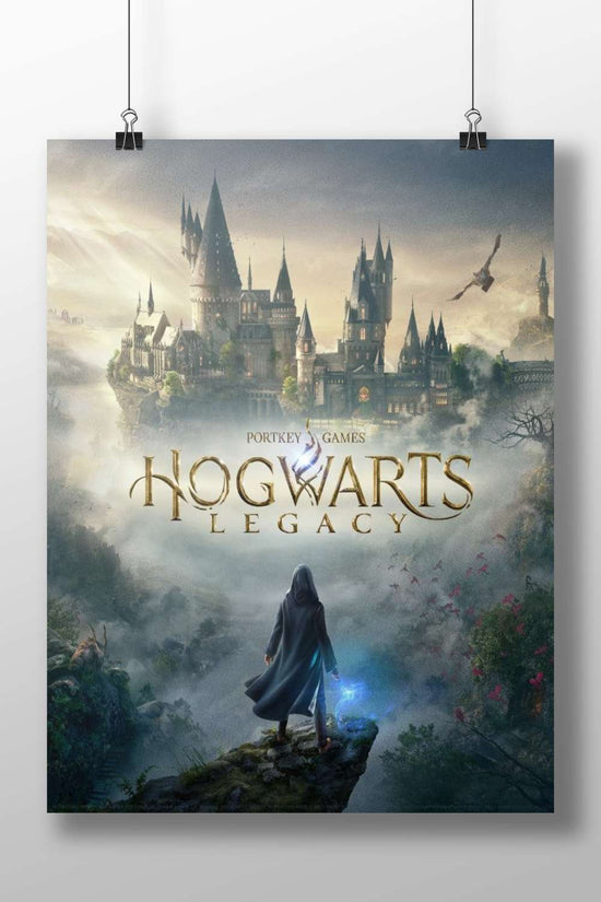 Hogwarts Legacy Main Subject: Hogwarts Legacy Matte BoizzBoard rigid print — Gaming wall art India | PosterBoizz