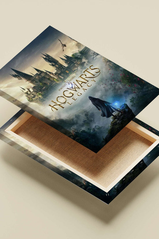 Hogwarts Legacy Main Subject: Hogwarts Legacy Canvas wall art — Gaming wall art India | PosterBoizz