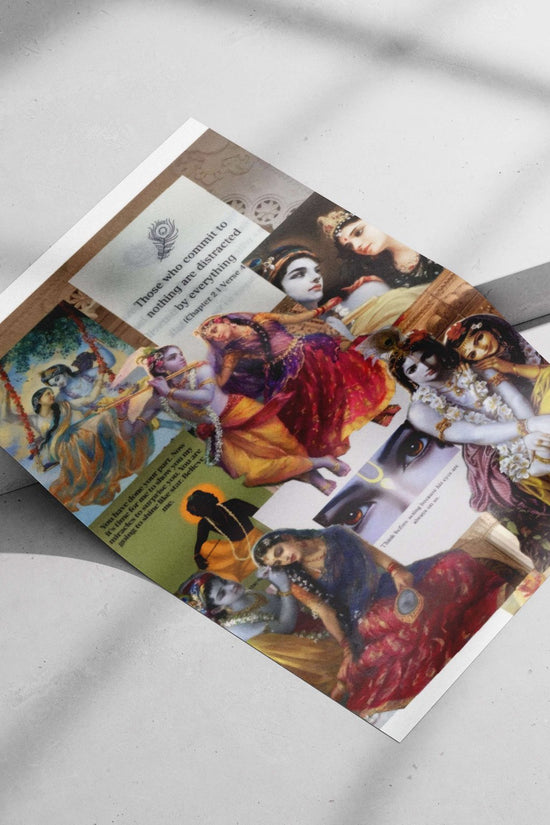 Lord Krishna And Radha - Eternal Love Poster