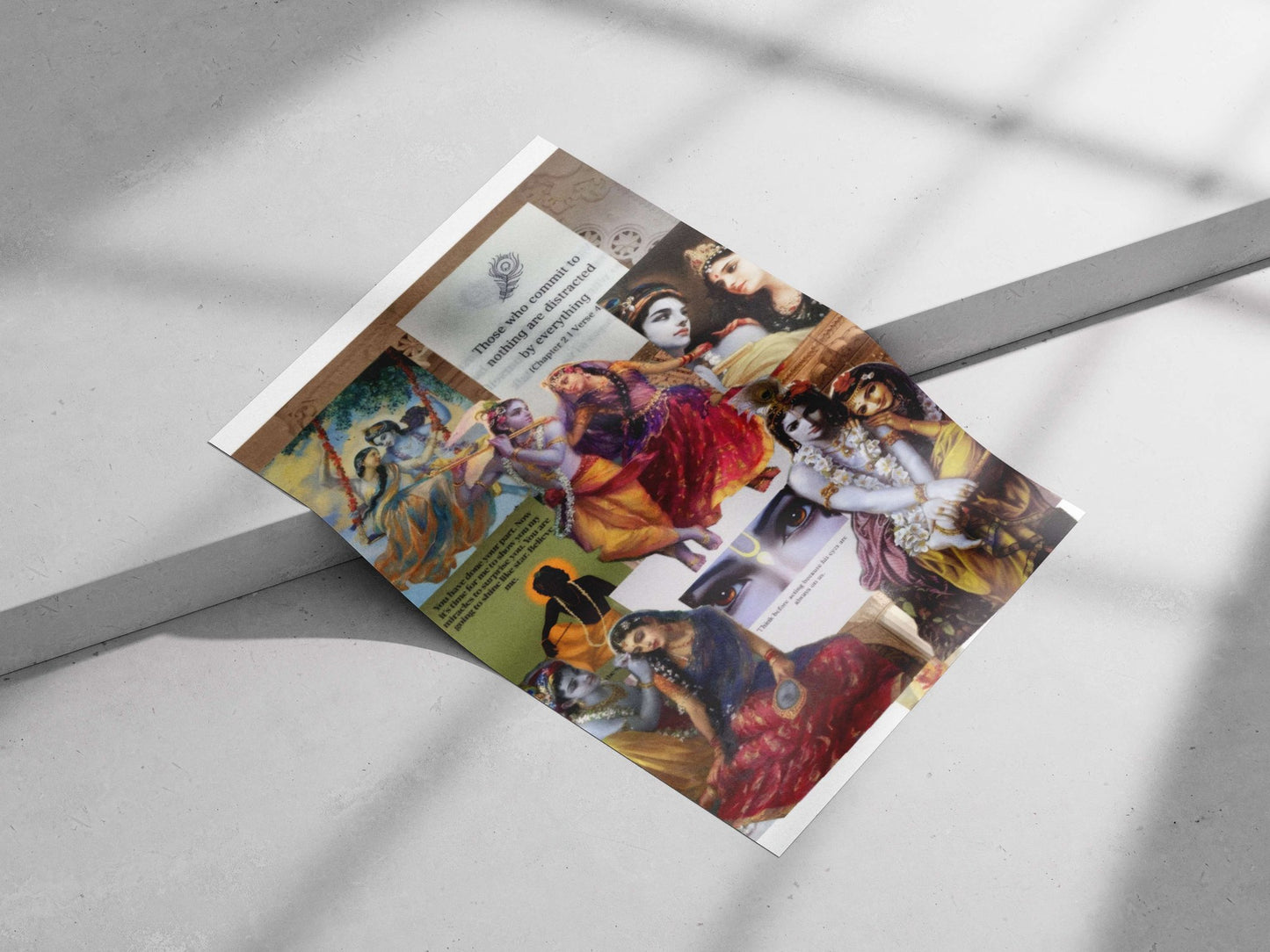 Lord Krishna And Radha - Eternal Love Poster
