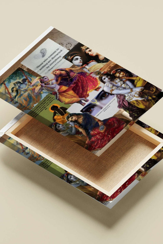Lord Krishna And Radha - Eternal Love Poster