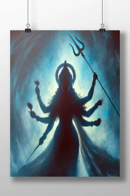 Lord Shiva Lord Rama Epic Warrior Poster