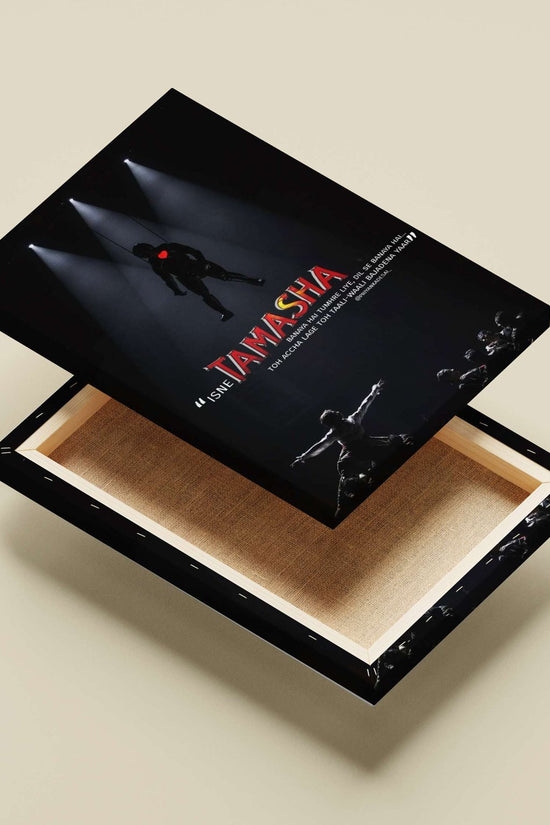 Bollywood film Tamasha Main Subject: Bollywood film Tamasha Canvas wall art — Bollywood wall art India | PosterBoizz