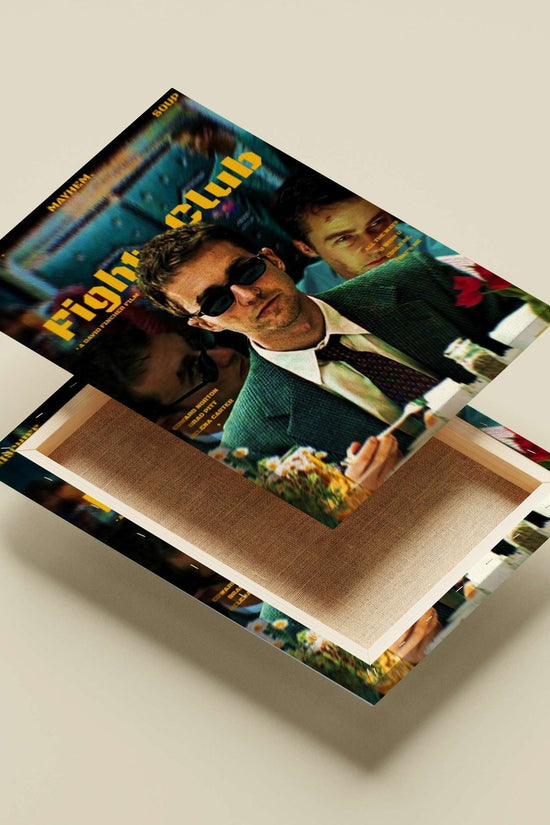 Fight Club (film) Main Subject: Fight Club (film) Canvas wall art — Hollywood wall art India | PosterBoizz