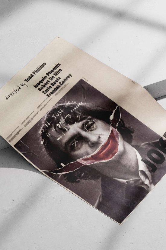Joker (starring Joaquin Phoenix) Joker - Dark Icon Poster