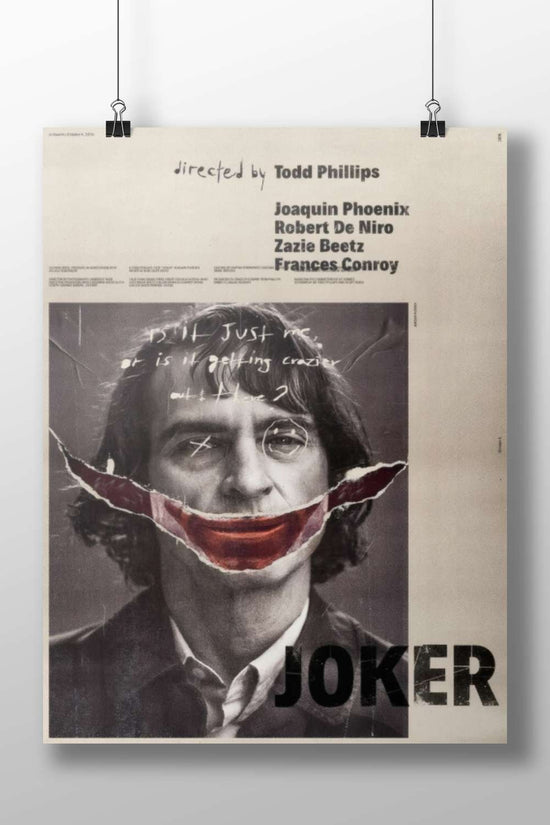 Joker (starring Joaquin Phoenix) Joker - Dark Icon Poster