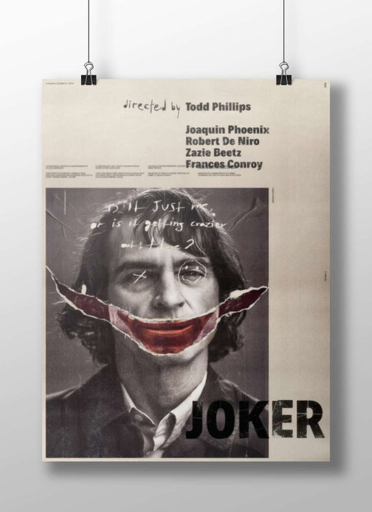 Joker (starring Joaquin Phoenix) Joker - Dark Icon Poster