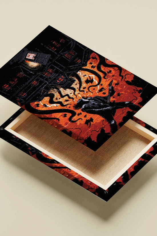 Eddie Van Halen (real name) Main Subject: Eddie Van Halen (real name) Canvas wall art — Hollywood wall art India |