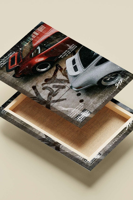 Porsche 911 Main Subject: Porsche 911 Canvas wall art — Cars wall art India | PosterBoizz