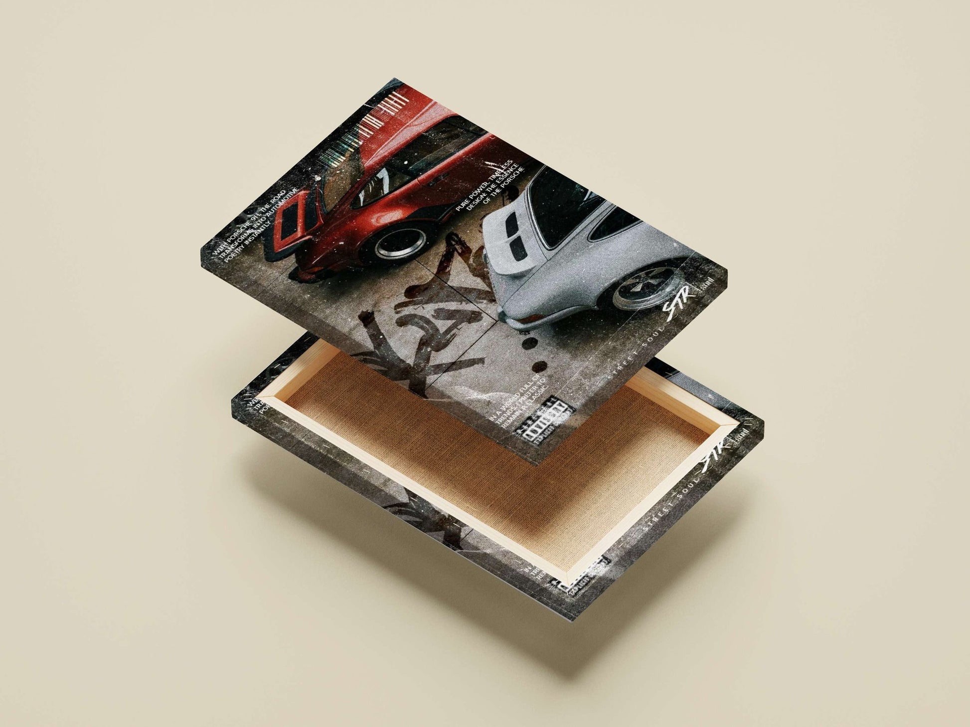 Porsche 911 Main Subject: Porsche 911 Canvas wall art — Cars wall art India | PosterBoizz