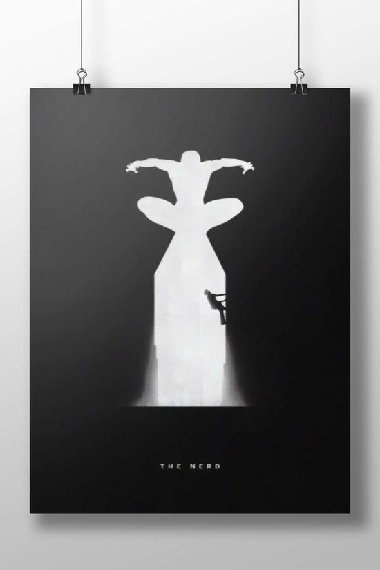 The Nerd - Retro Tech Noir Poster