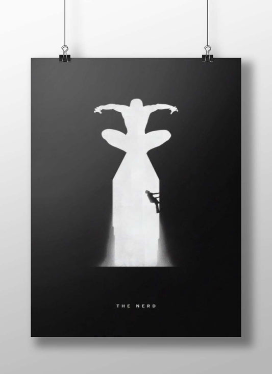 The Nerd - Retro Tech Noir Poster
