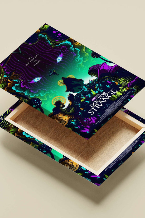 Doctor Strange (Marvel Studios film) Main Subject: Doctor Strange (Marvel Studios film) Canvas wall art — Superhero wall art