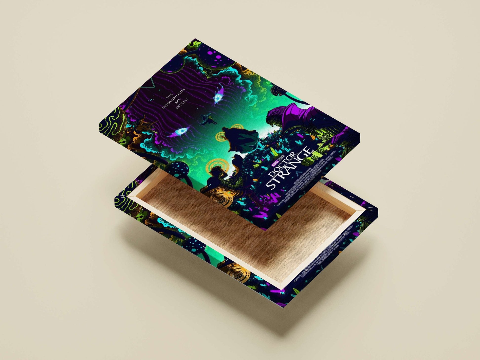 Doctor Strange (Marvel Studios film) Main Subject: Doctor Strange (Marvel Studios film) Canvas wall art — Superhero wall art