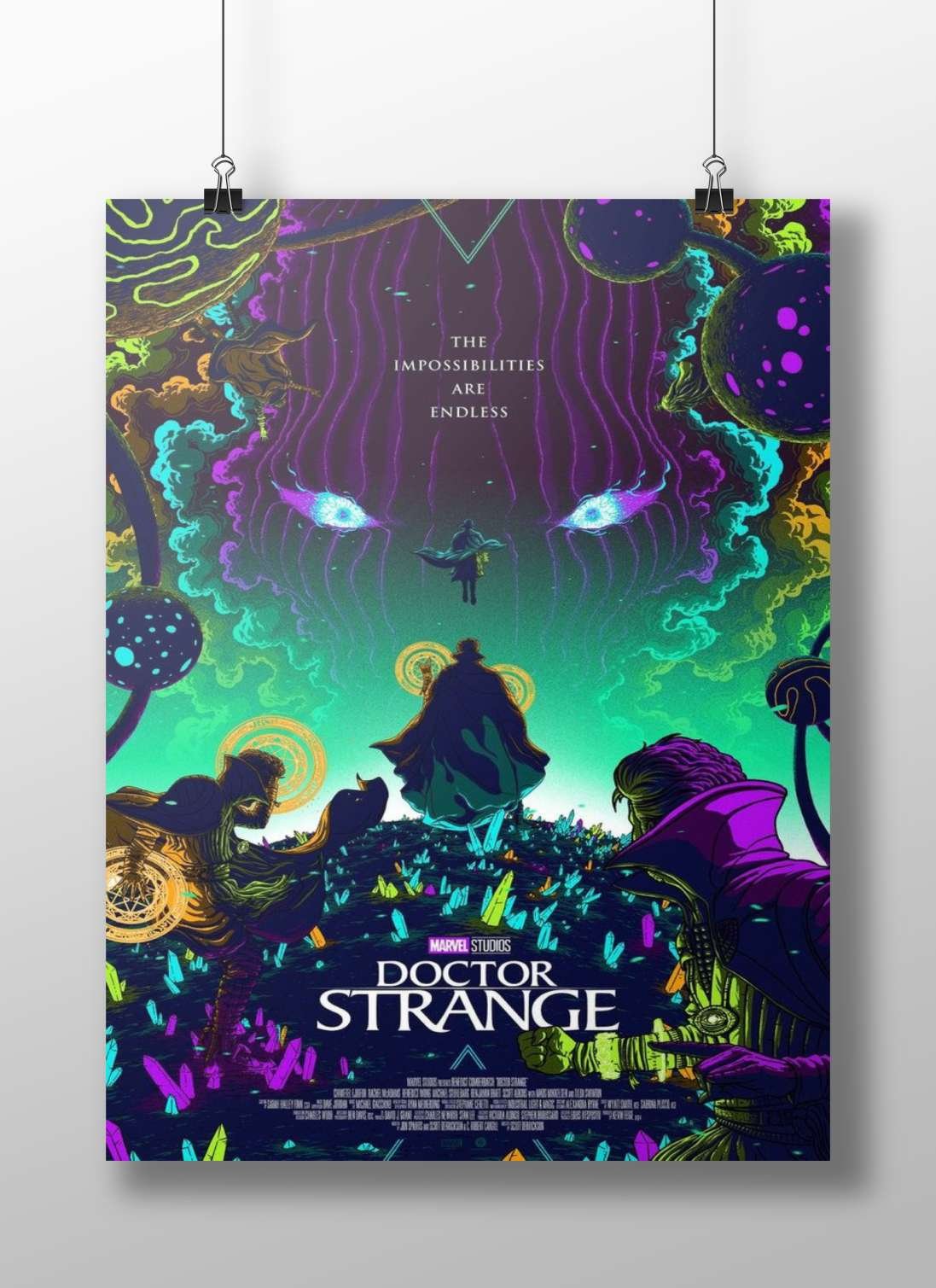Doctor Strange (Marvel Studios film) Main Subject: Doctor Strange (Marvel Studios film) Matte BoizzBoard rigid print —