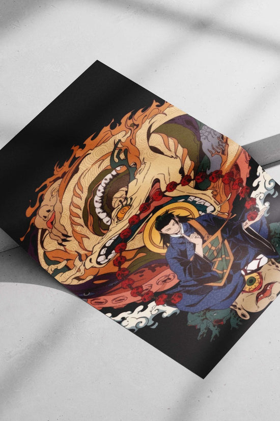 Gojo Satoru from Jujutsu Kaisen Gojo Satoru - Jujutsu Kaisen Mastermind Poster