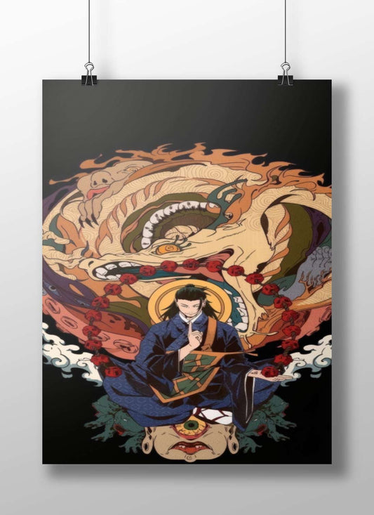 Gojo Satoru from Jujutsu Kaisen Gojo Satoru - Jujutsu Kaisen Mastermind Poster