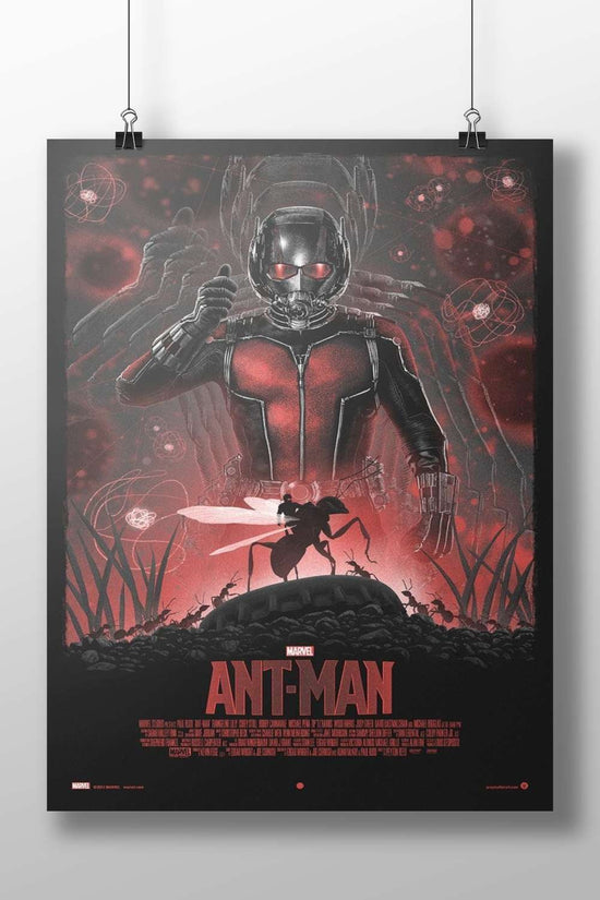Ant-Man (Marvel Comics franchise) Main Subject: Ant-Man (Marvel Comics franchise) Matte BoizzBoard rigid print — Superhero