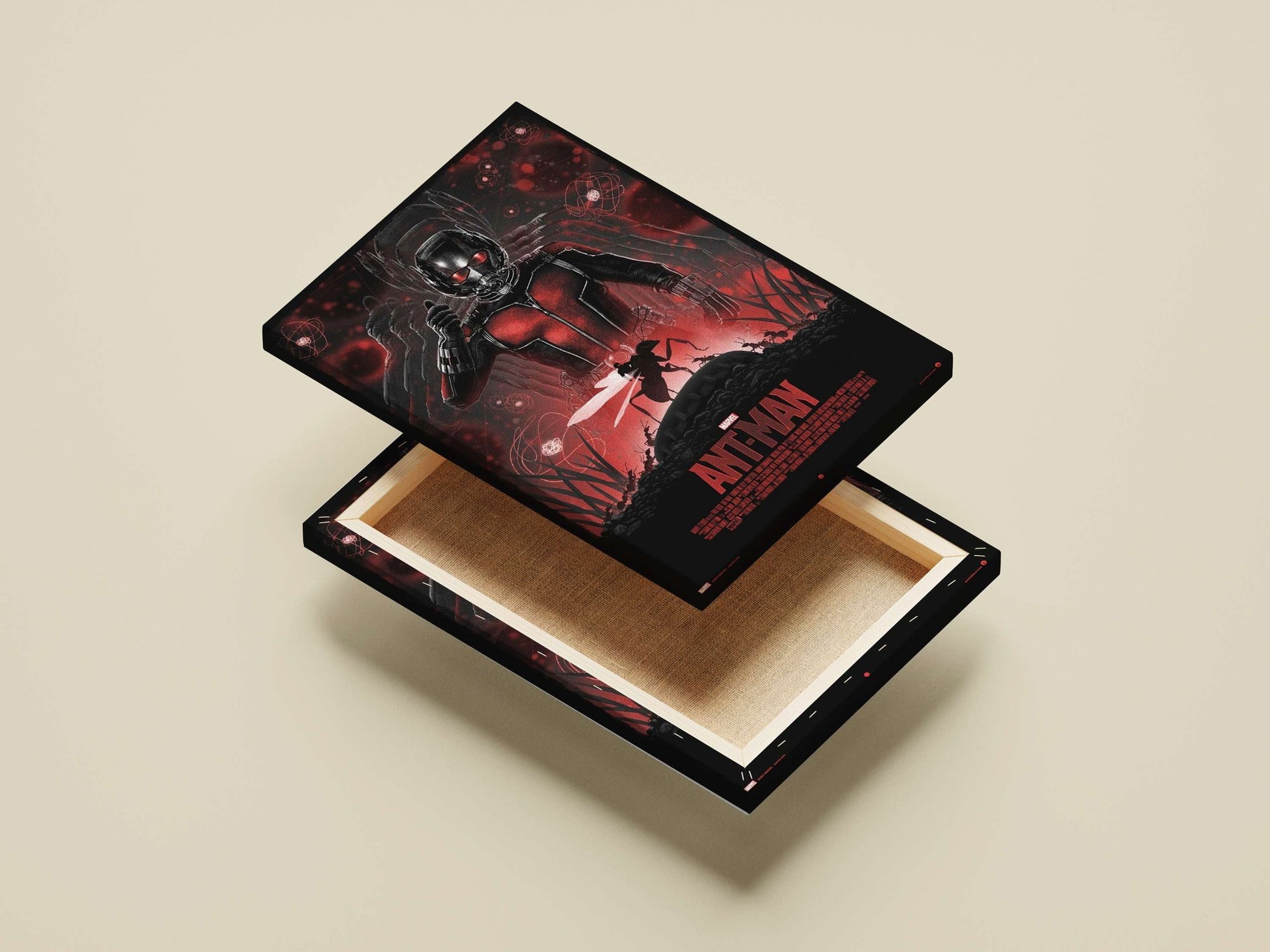 Ant-Man (Marvel superhero character) Main Subject: Ant-Man (Marvel superhero character) Canvas wall art — Superhero wall art