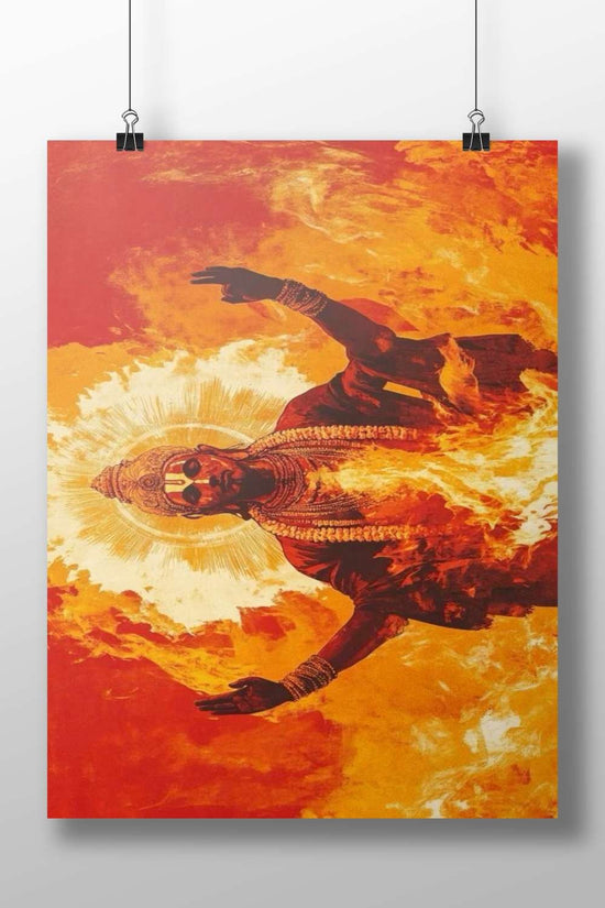 Lord Shiva Main Subject: Lord Shiva Matte BoizzBoard rigid print — Sanatan wall art India | PosterBoizz