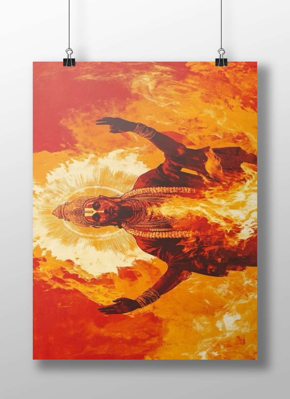 Lord Shiva Main Subject: Lord Shiva Matte BoizzBoard rigid print — Sanatan wall art India | PosterBoizz