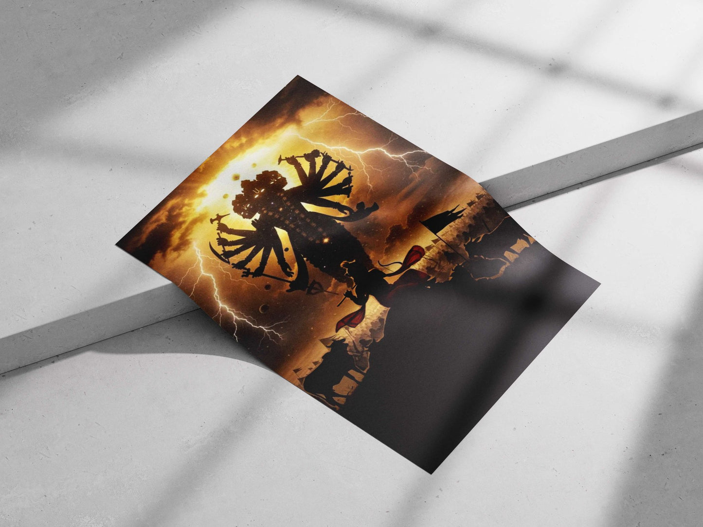 Lord Shiva (Hindu deity) Main Subject: Lord Shiva (Hindu deity) Matte poster print — Sanatan wall art India | PosterBoizz