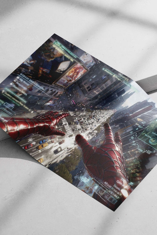Spider-Man (Marvel Comics) Main Subject: Spider-Man (Marvel Comics) Matte poster print — Superhero wall art India |