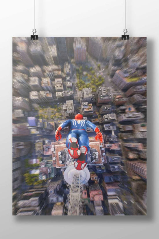 Spider-Man (Marvel Comics character) Main Subject: Spider-Man (Marvel Comics character) Matte BoizzBoard rigid print —