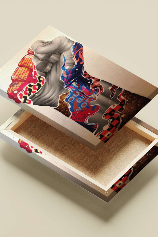 A hand Main Subject: A hand Canvas wall art — Art wall art India | PosterBoizz