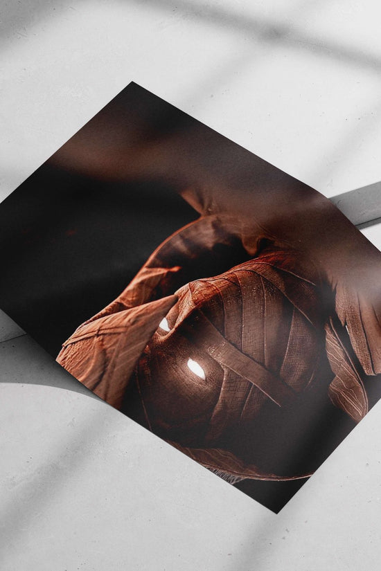 Jedi hood (Star Wars franchise) Main Subject: Jedi hood (Star Wars franchise) Matte poster print — Superhero wall art India