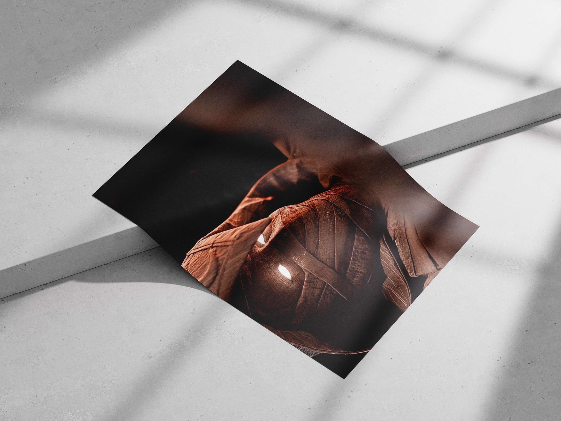Jedi hood (Star Wars franchise) Main Subject: Jedi hood (Star Wars franchise) Matte poster print — Superhero wall art India