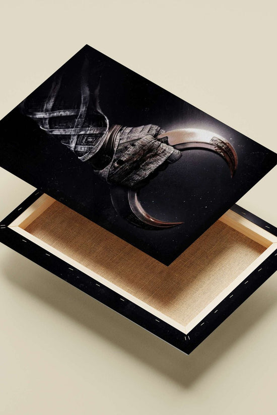 Kratos (God of War) Main Subject: Kratos (God of War) Canvas wall art — Superhero wall art India | PosterBoizz