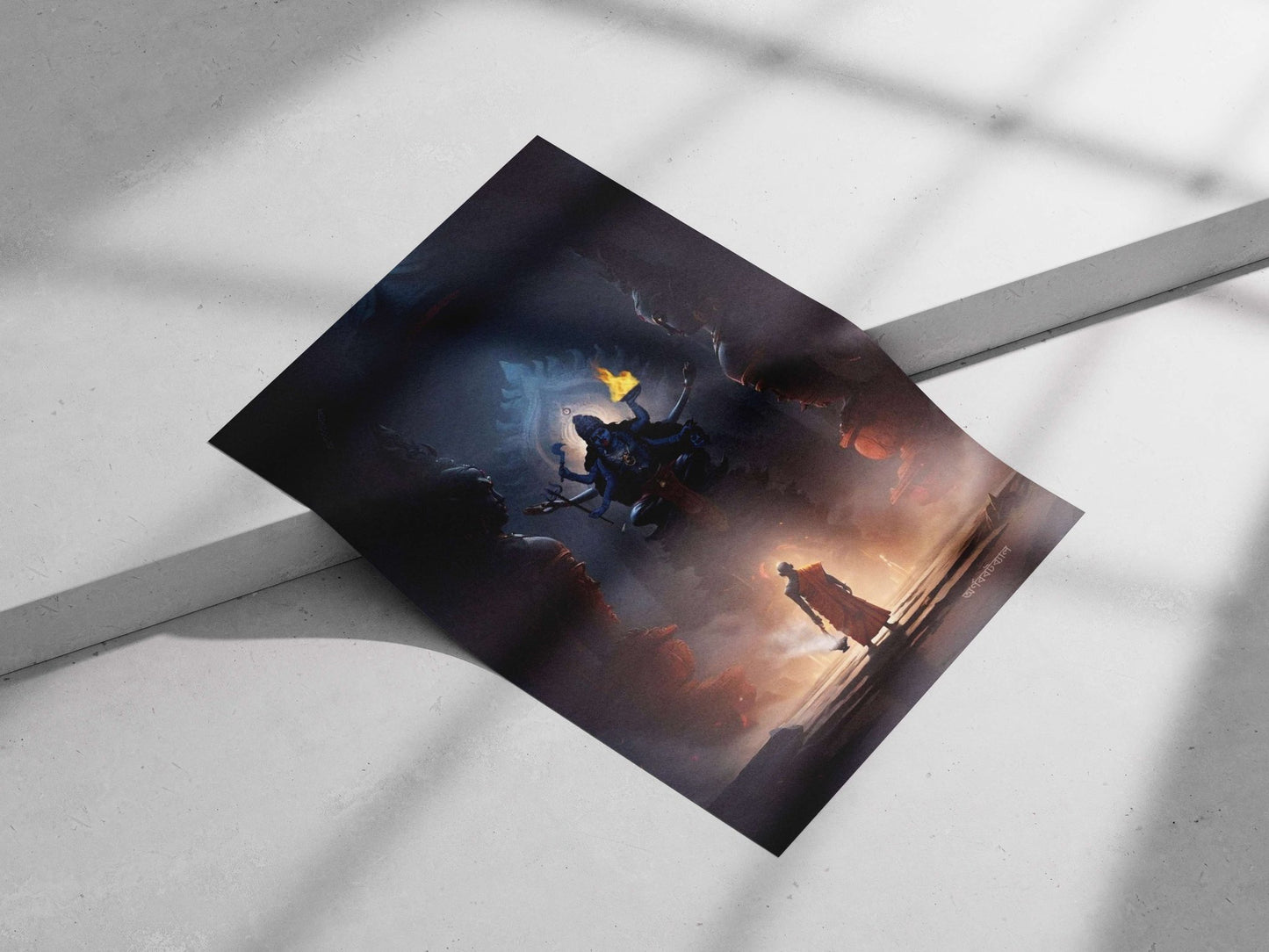 Shiva (Hindu deity) Main Subject: Shiva (Hindu deity) Matte poster print — Sanatan wall art India | PosterBoizz