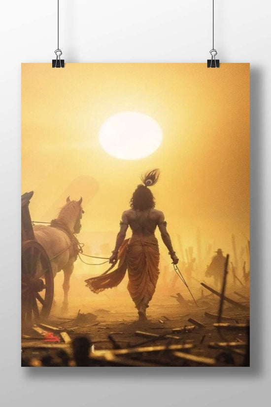 Hanuman (Hindu deity) Main Subject: Hanuman (Hindu deity) Matte BoizzBoard rigid print — Sanatan wall art India | PosterBoizz