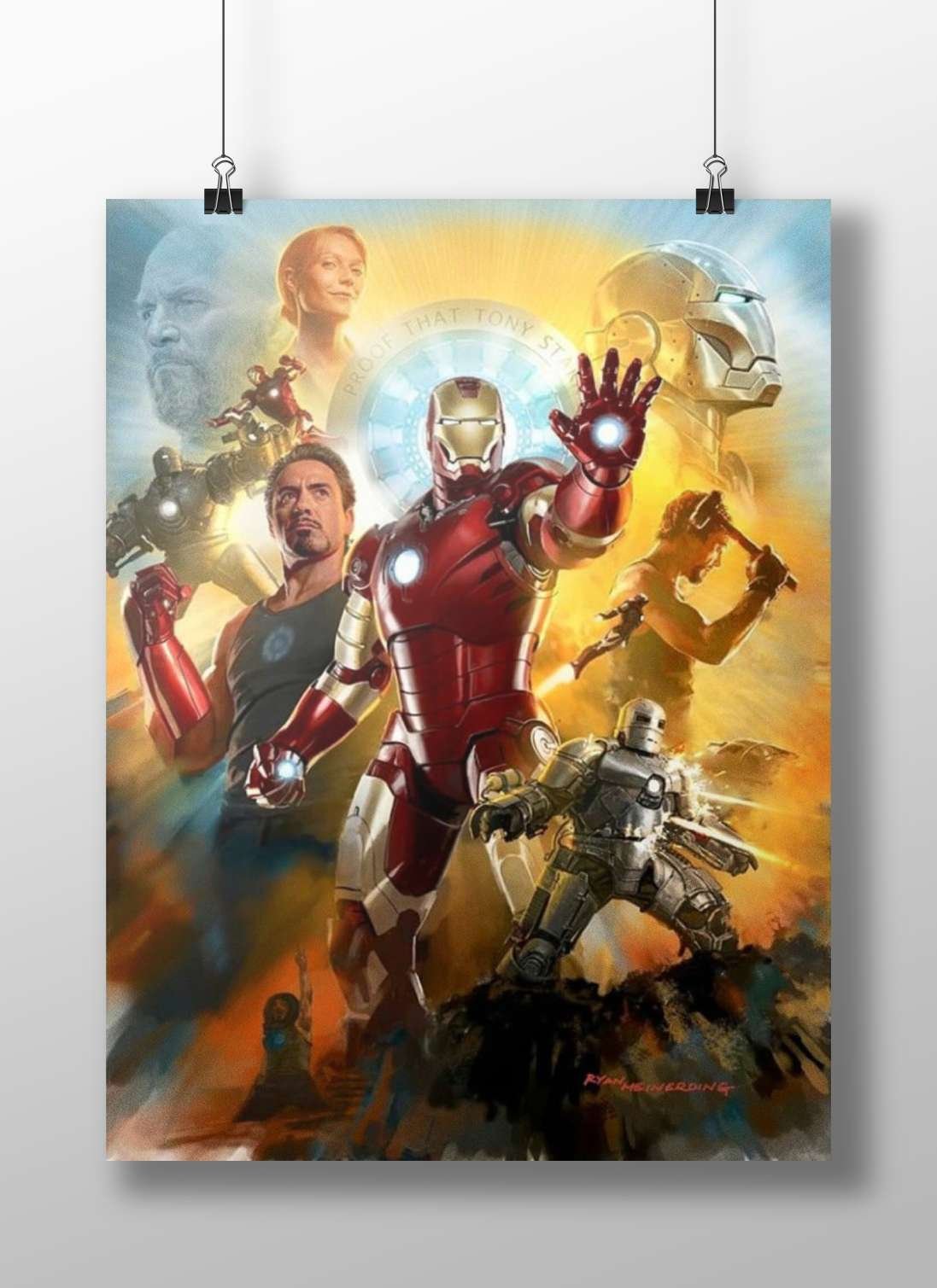 Marvel Cinematic Universe characters, including Tony Stark (Iron Man), Steve Rogers (Captain America), and Thor. Main