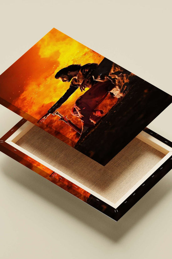 Rajinikanth (actor) in Baahubali franchise Main Subject: Rajinikanth (actor) in Baahubali franchise Canvas wall art —