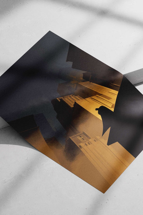 Batman (DC Comics) Main Subject: Batman (DC Comics) Matte poster print — Superhero wall art India | PosterBoizz